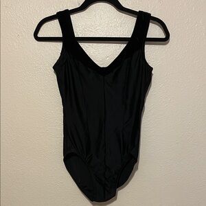 VINTAGE Body Wrappers Velvet Leotard